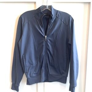 Champion Elite Women's Blue Track Jacket Full Zip Athletic Size S